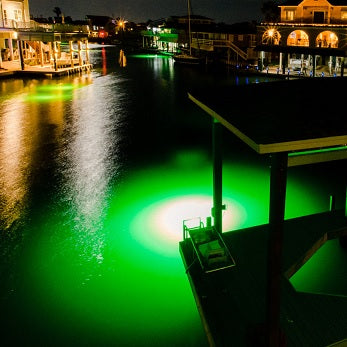 Super Mega Brite Underwater Light System (400 Watts) – Under Water Green Fishing  Lights