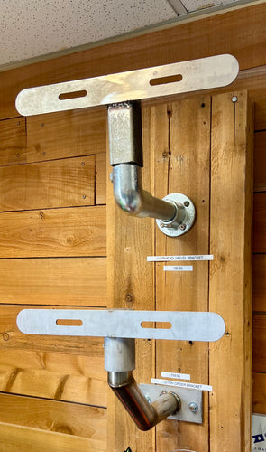 Overhead Light Adjustable Stainless Steel Swivel Bracket