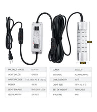 Load image into Gallery viewer, LED Portable Drop Light 20,000 (12 V or 110 Plug)