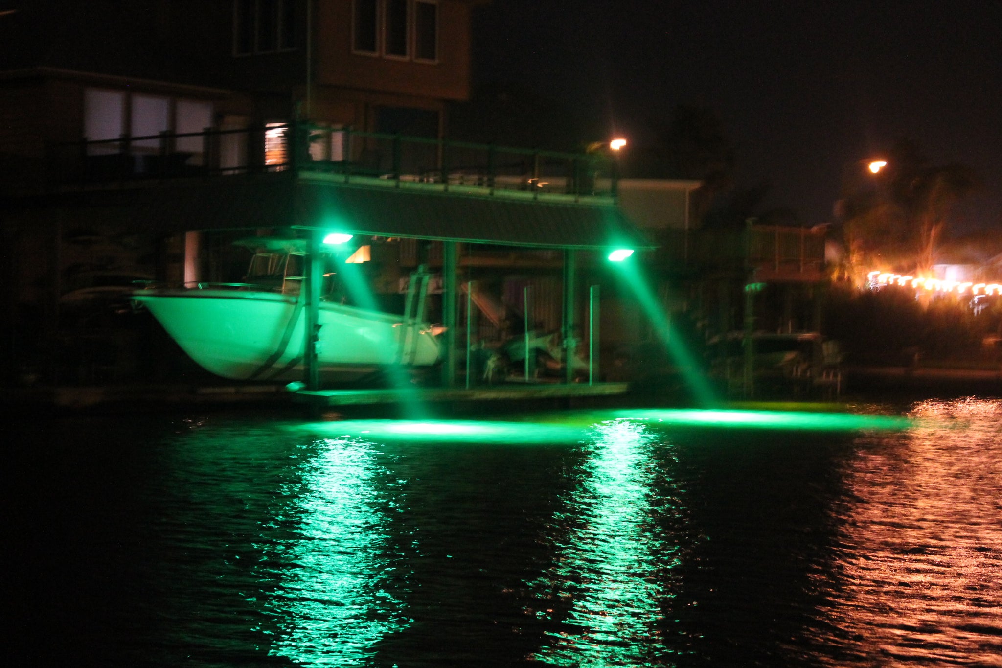 Laser Super Spot 2000 Overhead LED Light – Under Water Green